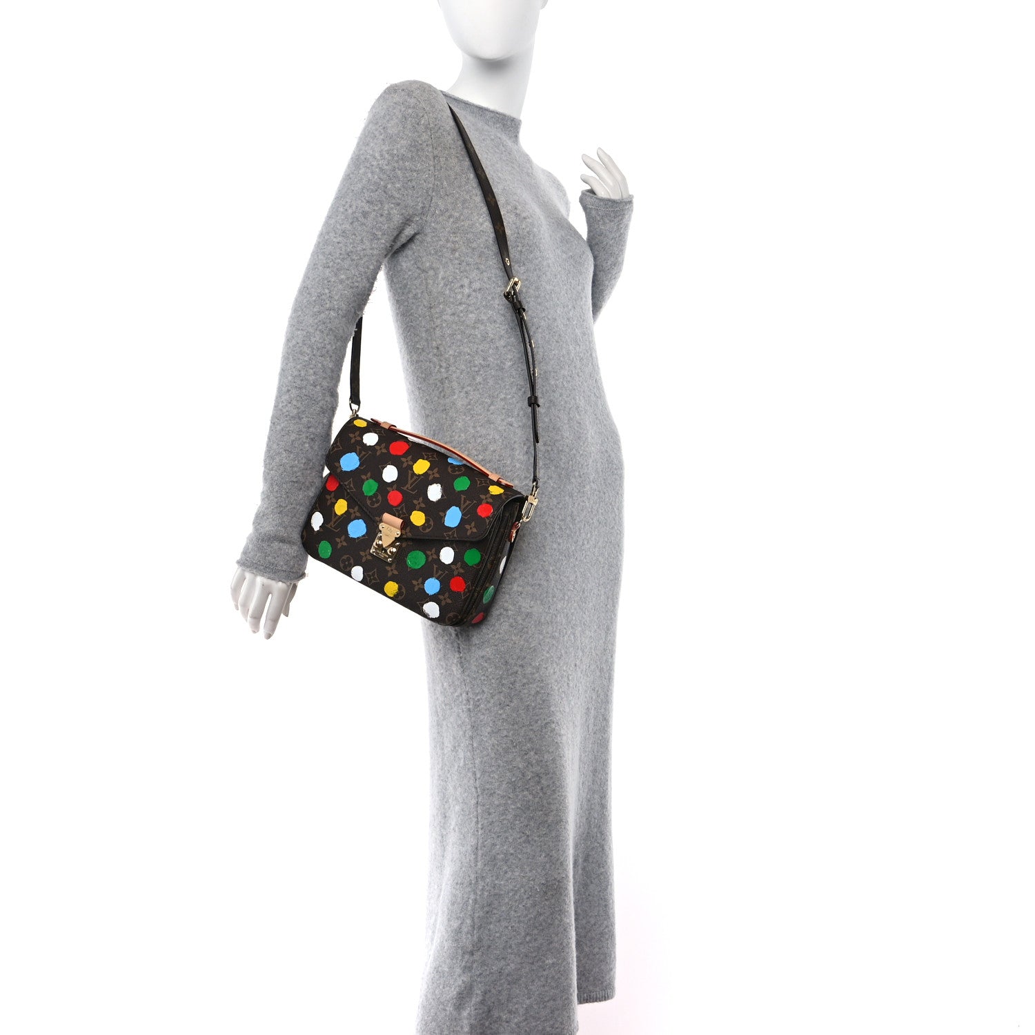 Louis Vuitton LV x YK Monogram Dots Pochette Métis 2 of 11
