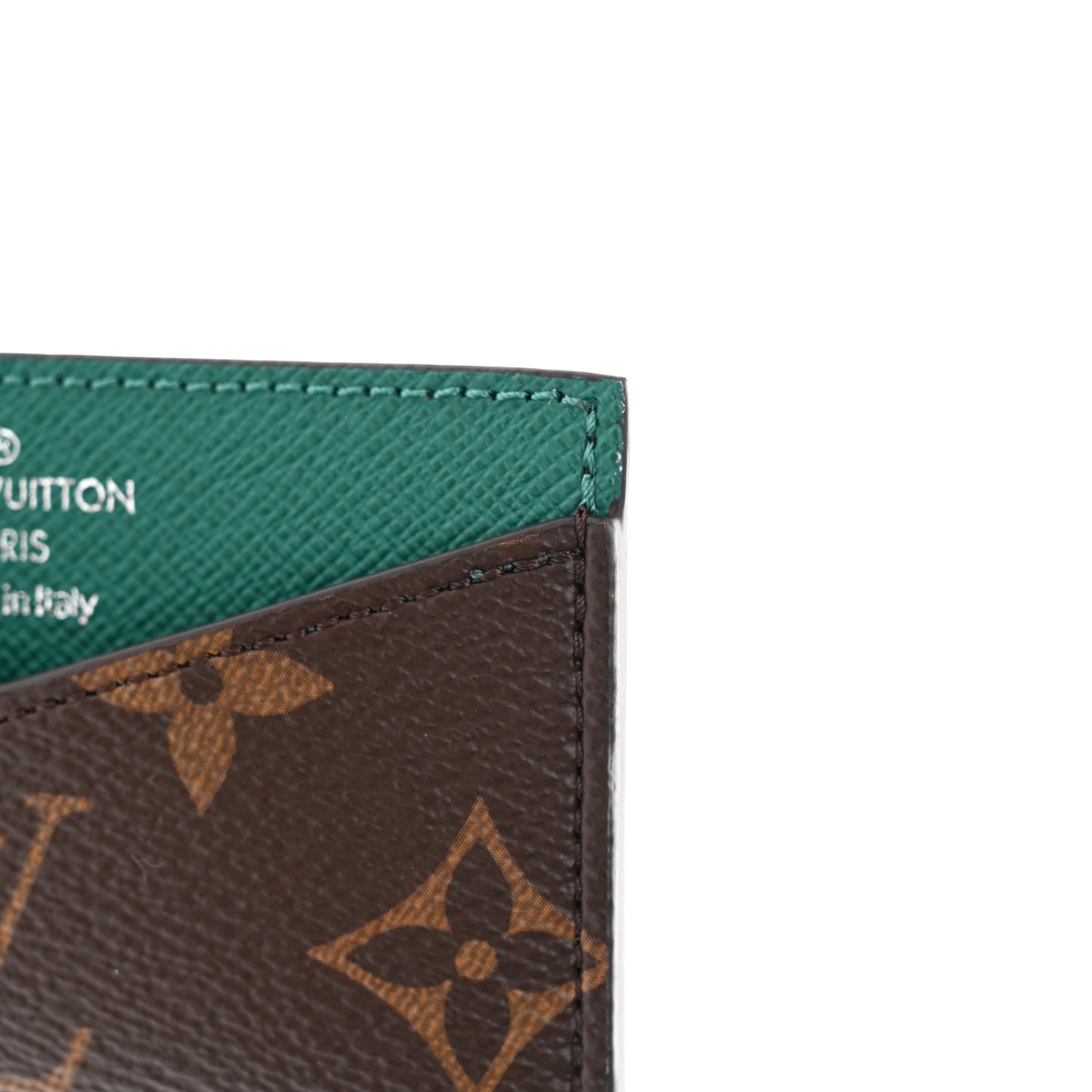 Monogram Kirigami Card Holder Insert Borneo Green