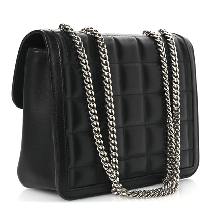 Gucci Calfskin Quilted Small Deco Shoulder Bag Black 3 of 7