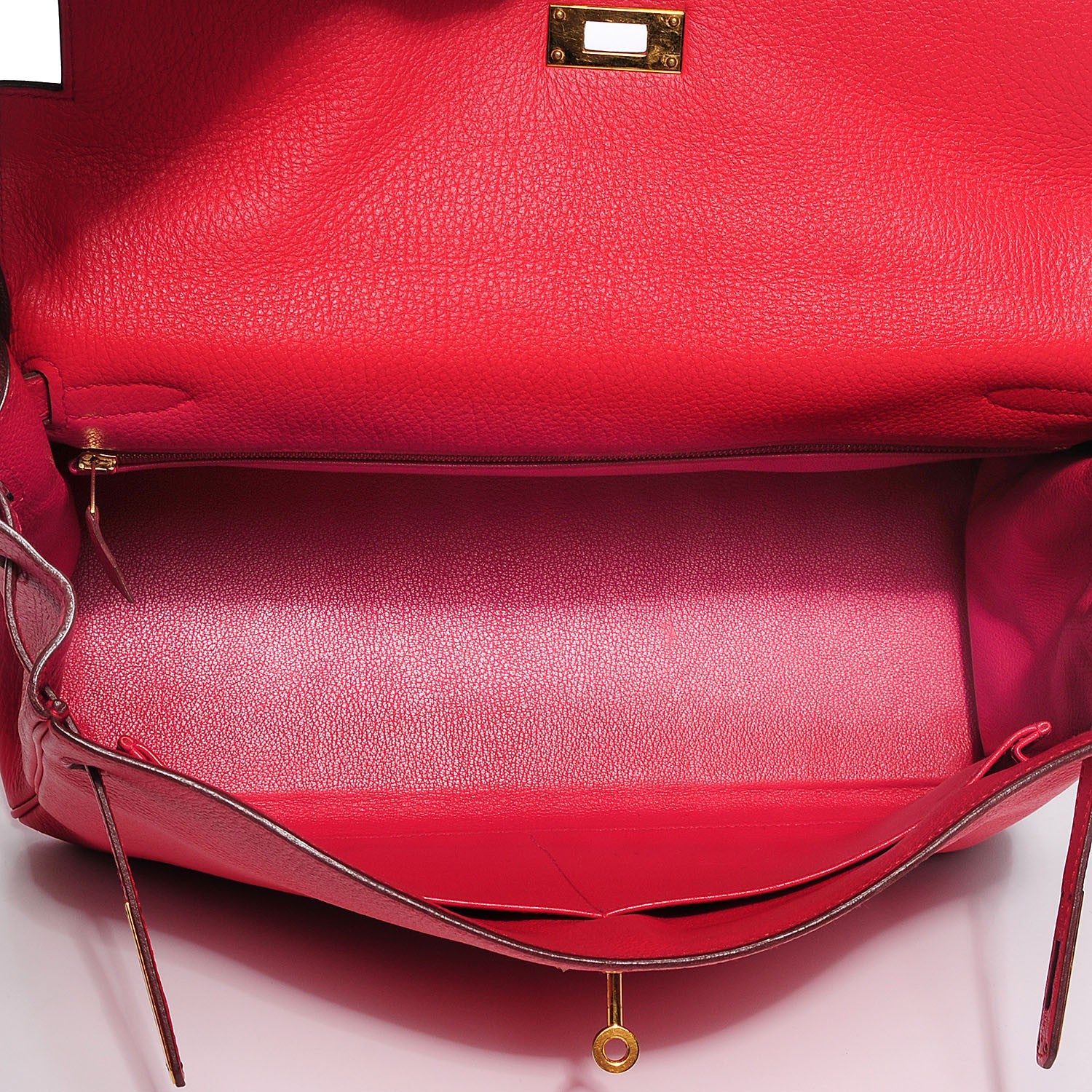 Hermes Taurillon Clemence Kelly Retourne 35 Bougainvillea 23 of 26