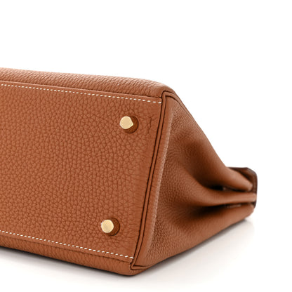 Hermes Togo Kelly Retourne 28 Gold 10 of 11