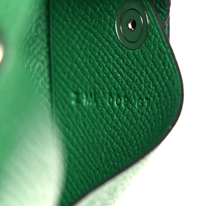 Hermes Epsom Calvi Card Case Cactus 7 of 8