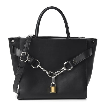 Alexander Wang Smooth Calfskin Attica Chain Satchel Black 1 of 9