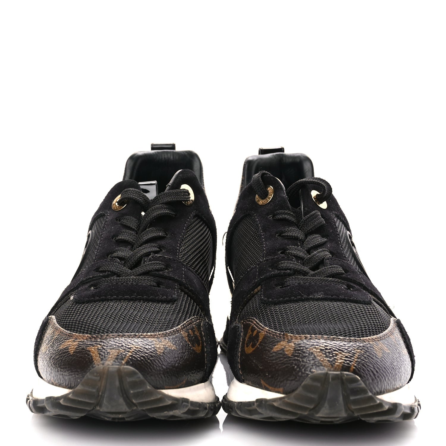 Louis Vuitton Suede Monogram Run Away Sneakers 36.5 3 of 8