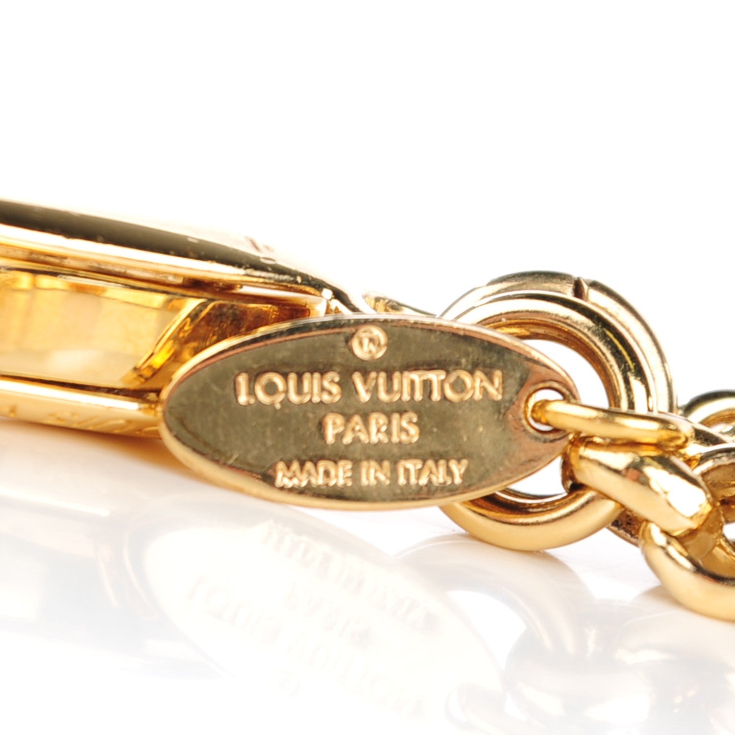 Louis Vuitton Fleur De Monogram Bag Charm Dore 8 of 10