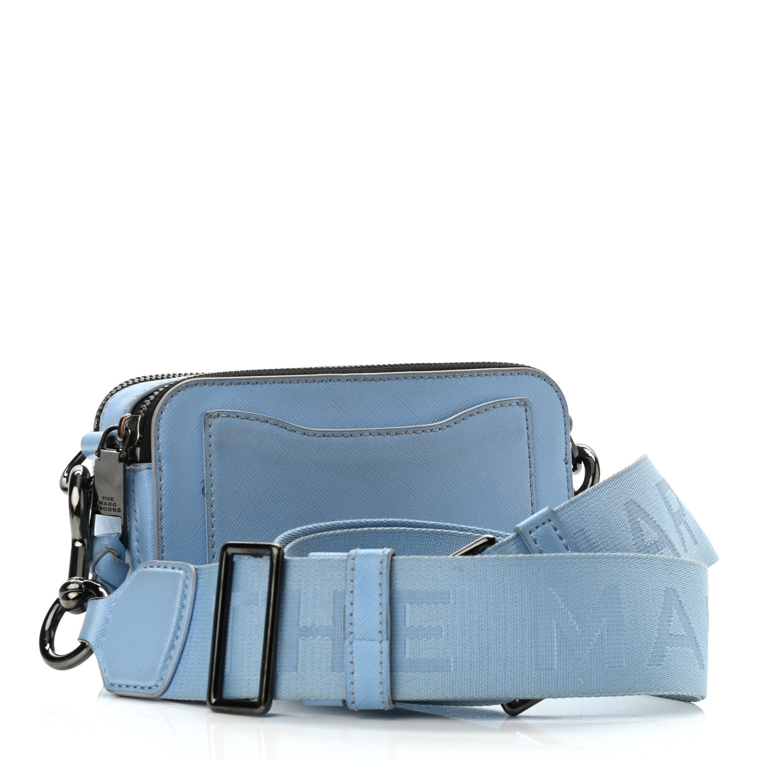 Marc Jacobs Saffiano Small Snapshot Camera Bag Light Blue 3 of 13