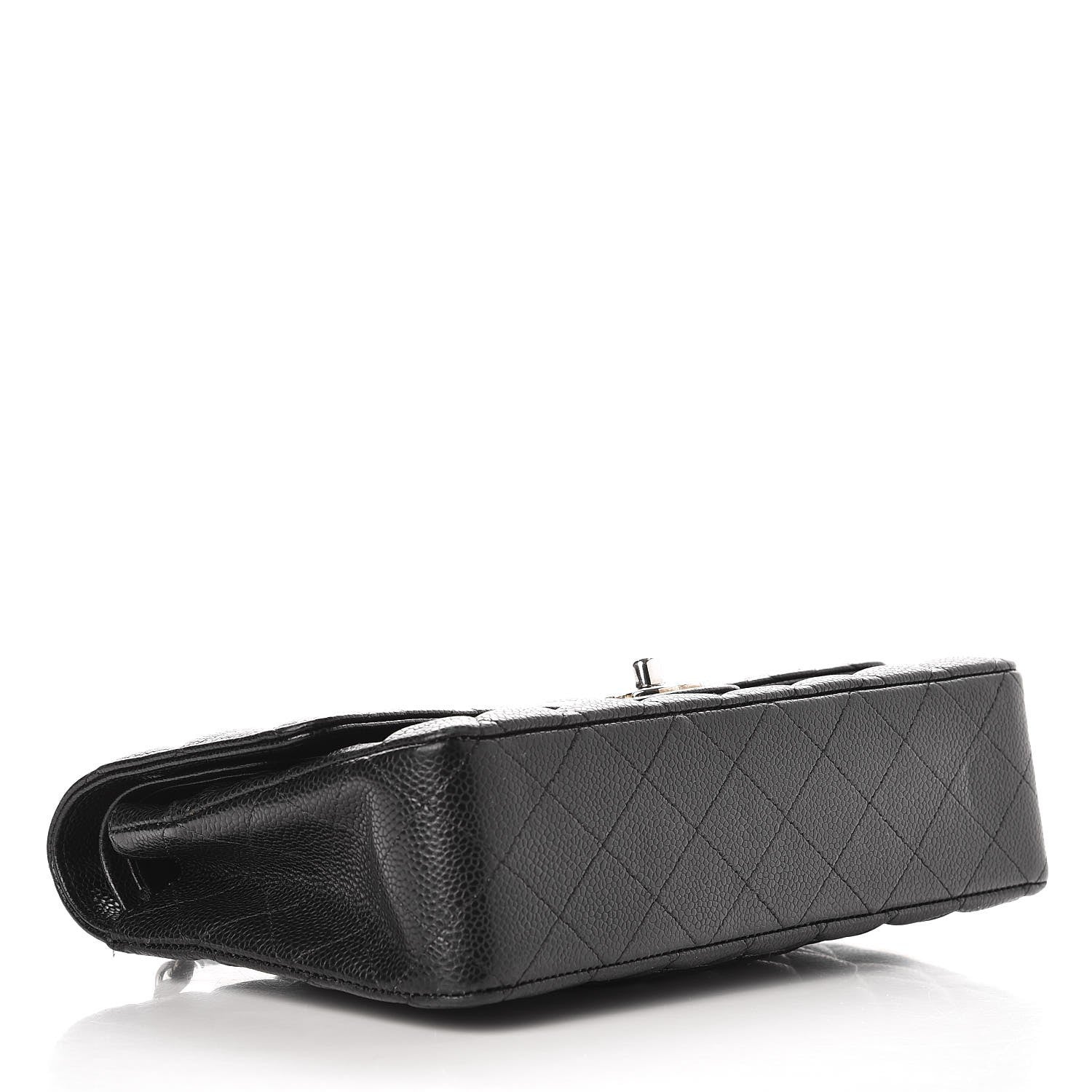 Chanel Caviar Quilted Medium Double Flap Black 5 of 15