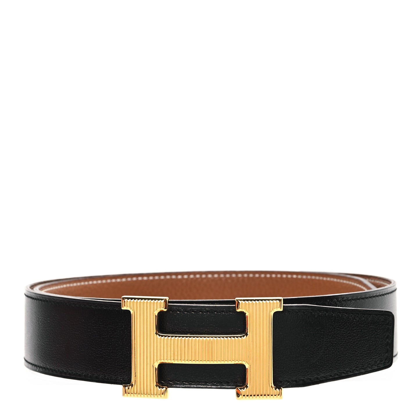 Box Togo 32mm Striee H Belt 75 30 Black Gold