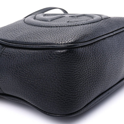 Gucci Pebbled Calfskin Small Soho Disco Bag Black 7 of 8
