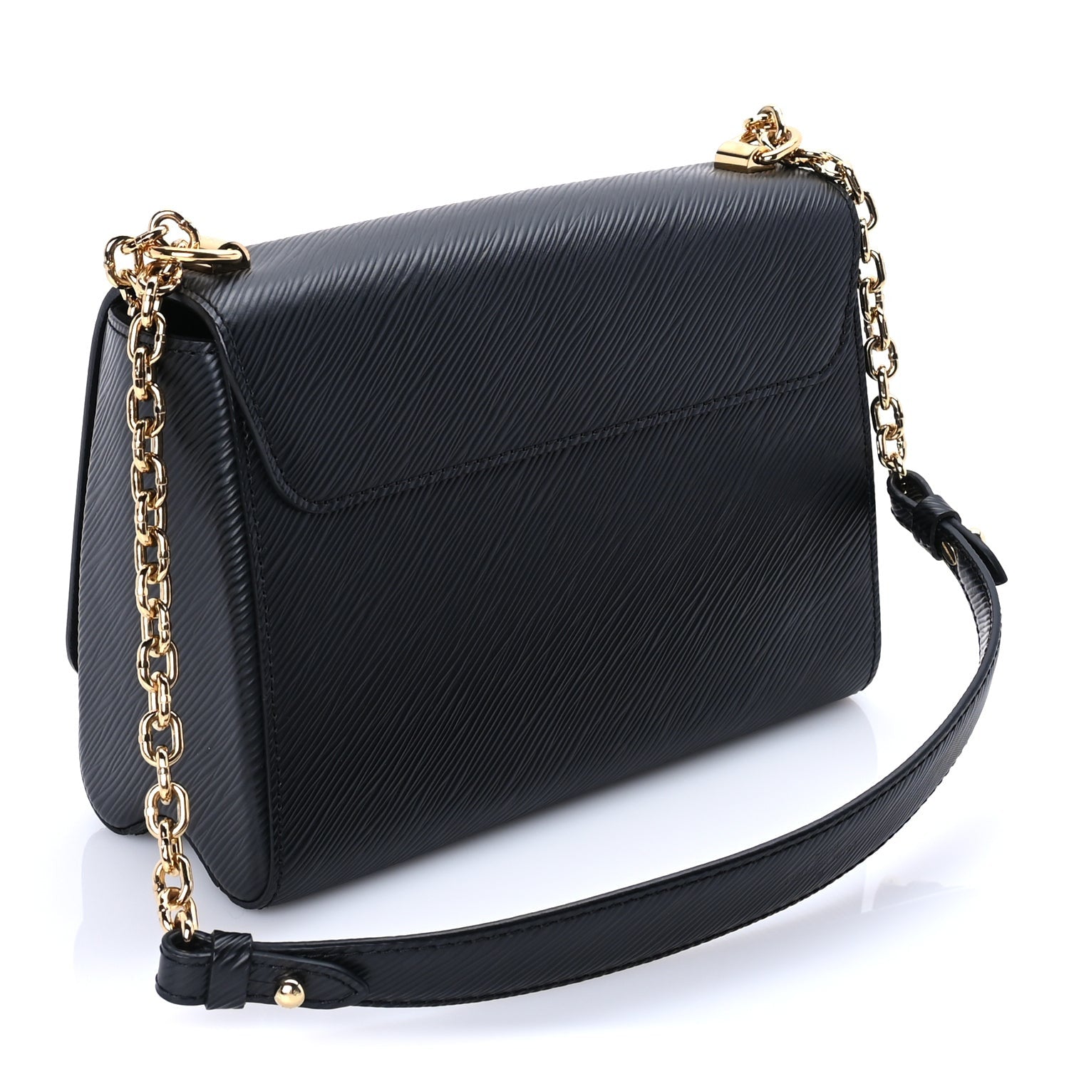 Louis Vuitton Epi Twist Shoulder Bag MM Black 2 of 7
