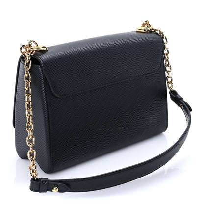 Louis Vuitton Epi Twist Shoulder Bag MM Black 2 of 7