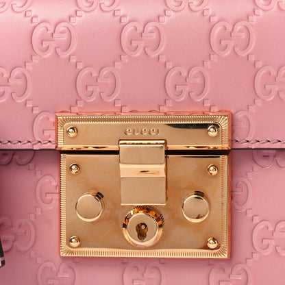 Gucci ssima Small Padlock Shoulder Bag Rose Baby Candy 7 of 10