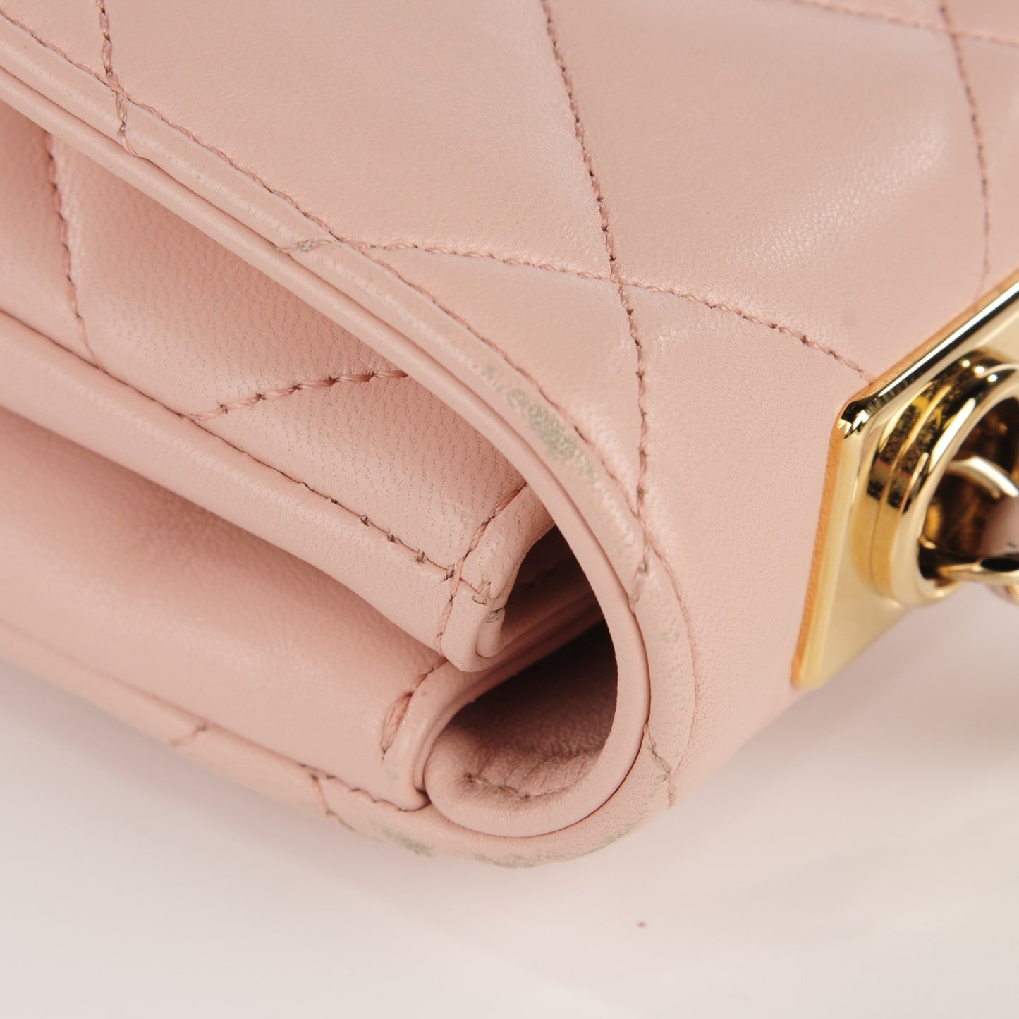 Lambskin Quilted Trendy CC Flap Pink