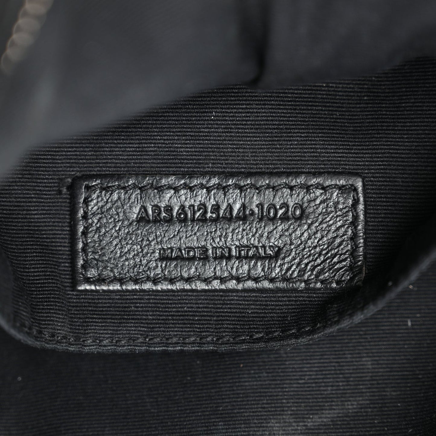 Calfskin Matelasse Monogram Lou Camera Bag Black