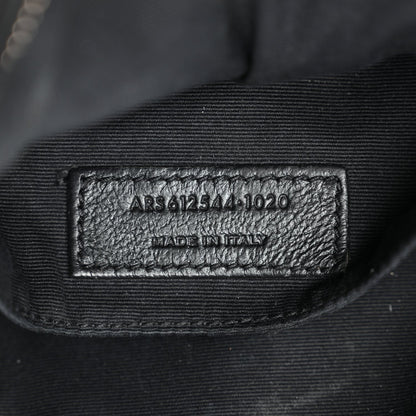 Saint Laurent Calfskin Matelasse Monogram Lou Camera Bag Black 6 of 9