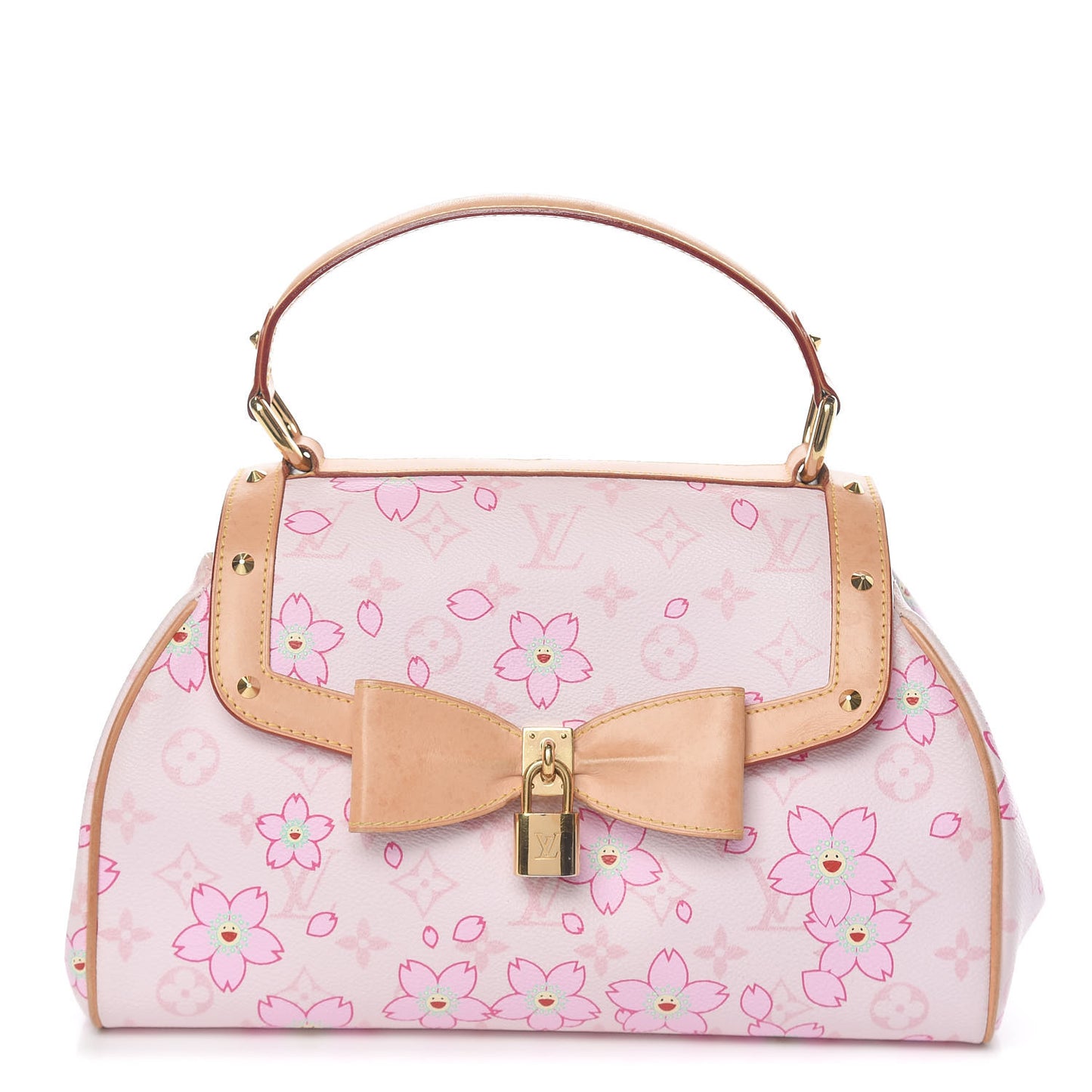 Monogram Cherry Blossom Sac Retro Pink