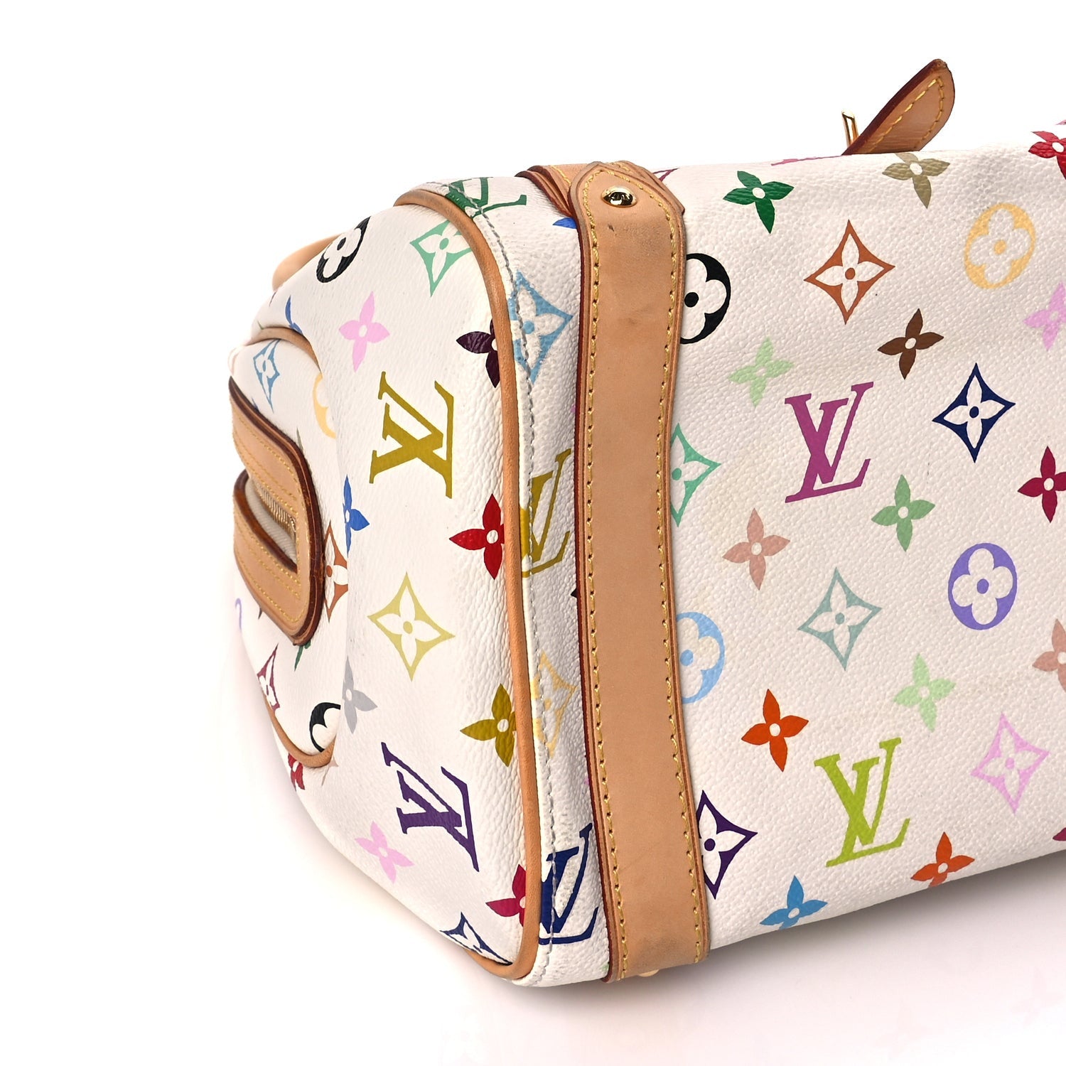Louis Vuitton Monogram Multicolor Priscilla White 7 of 8