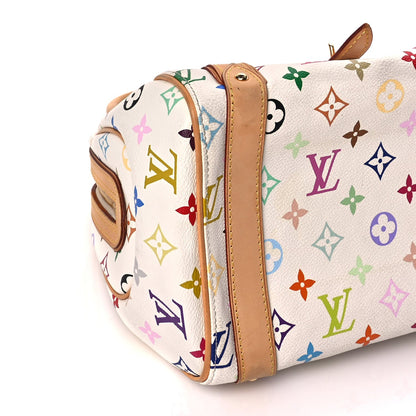Louis Vuitton Monogram Multicolor Priscilla White 7 of 8