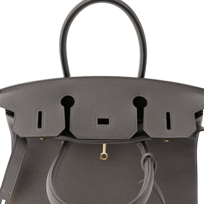 Hermes Togo Birkin 30 Etain 11 of 12