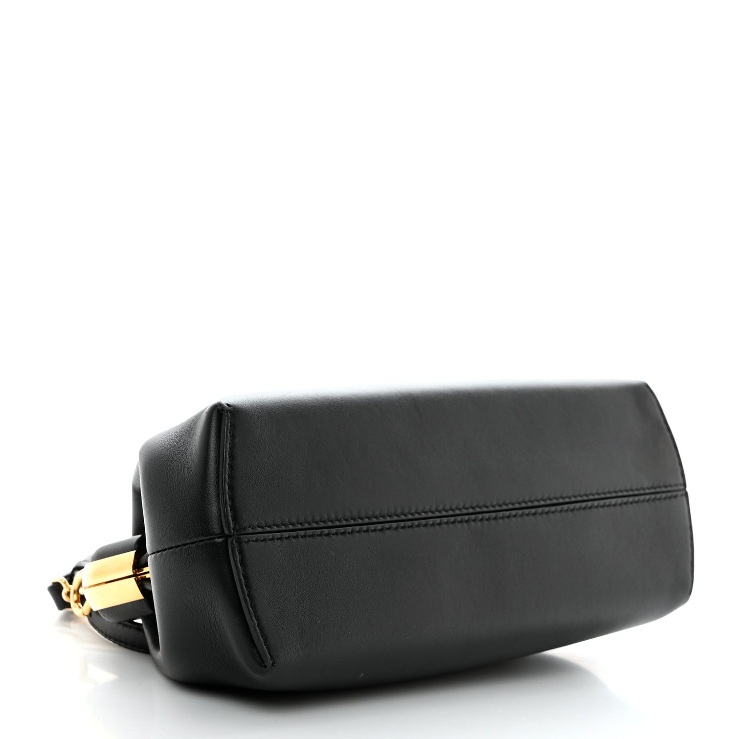 Shiny Nappa Small Fendi First Black