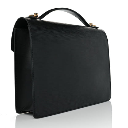 Louis Vuitton Epi Monceau Black 3 of 13