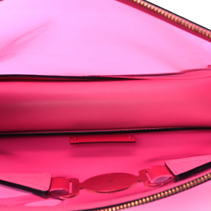 Versace PVC Medusa Clutch Fuschia 5 of 7
