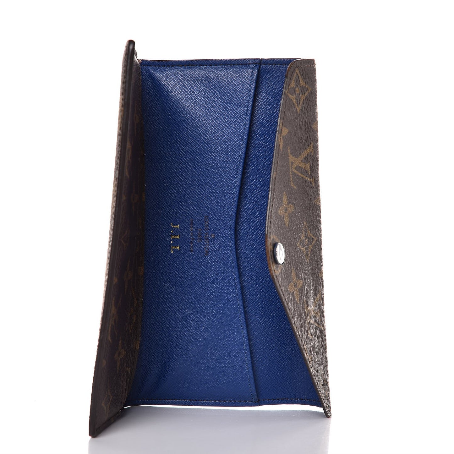 Monogram Josephine Wallet Blue