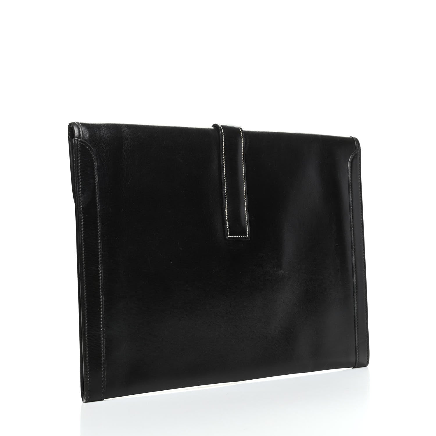 Hermes Box Jige GM Clutch Black 3 of 7