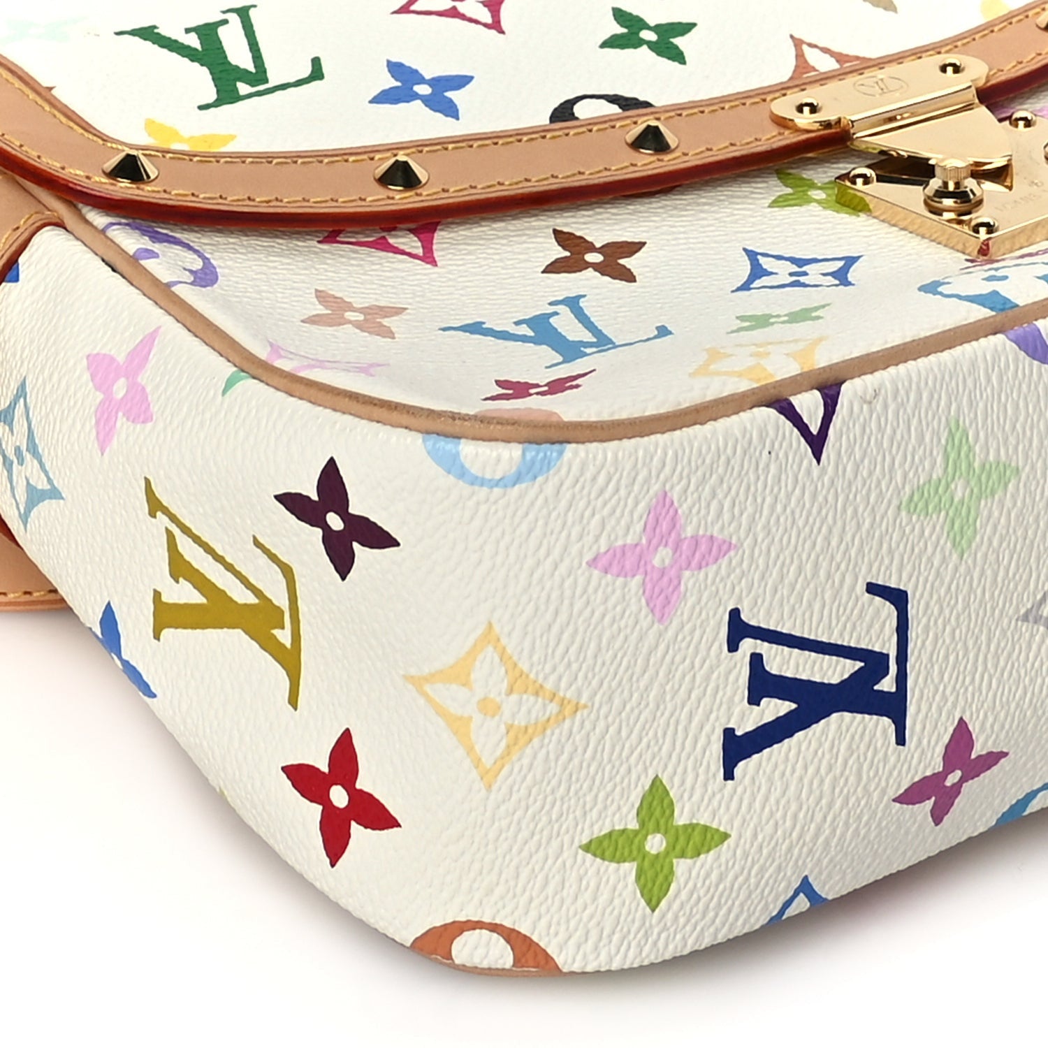 Louis Vuitton Monogram Multicolor Sologne White 13 of 16