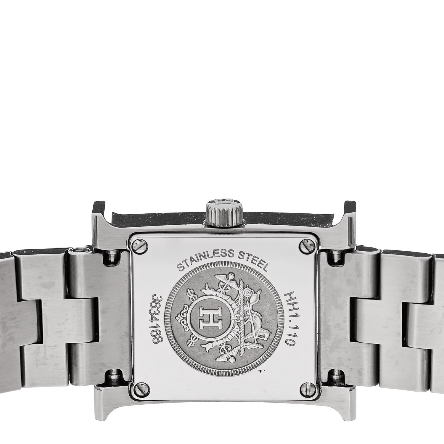 Hermes Stainless Steel 17.2mm Heure H Hour Quartz Watch 4 of 5