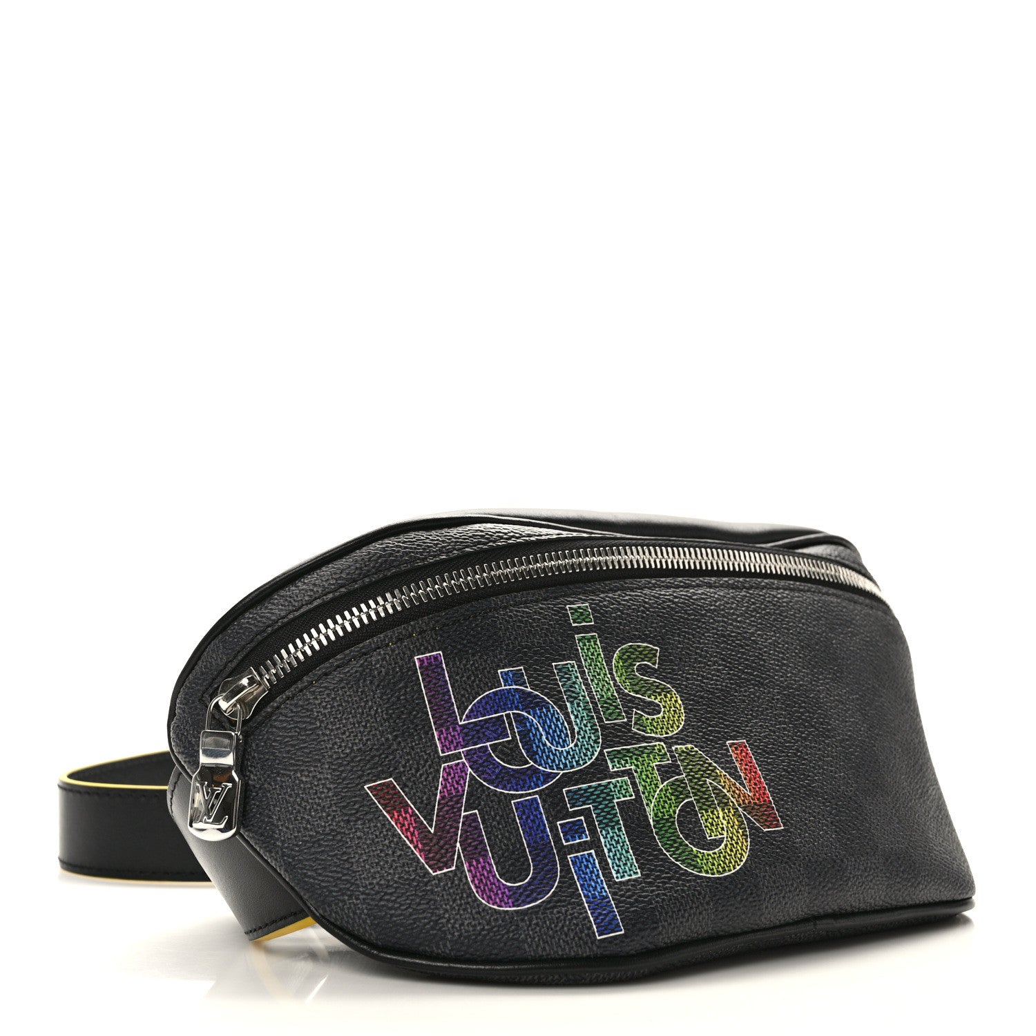 Louis Vuitton Damier Graphite Bumbag Yellow 4 of 10