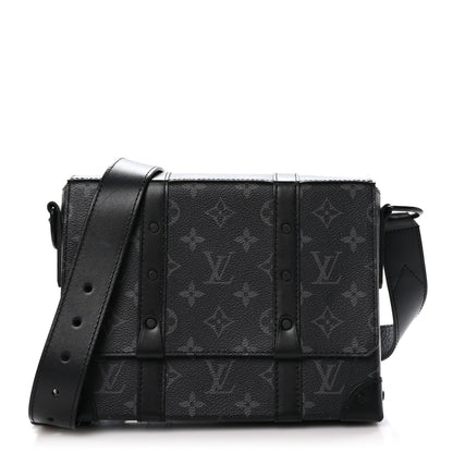Louis Vuitton Monogram Eclipse Trunk Messenger 1 of 10
