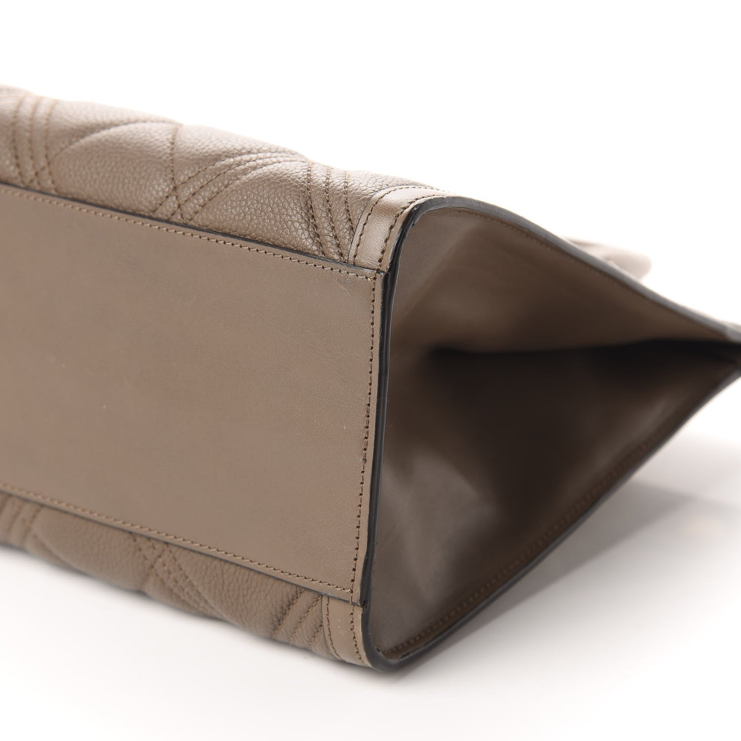 Mulberry Small Classic Grain Quilted Marylebone Tote Clay 7 of 9