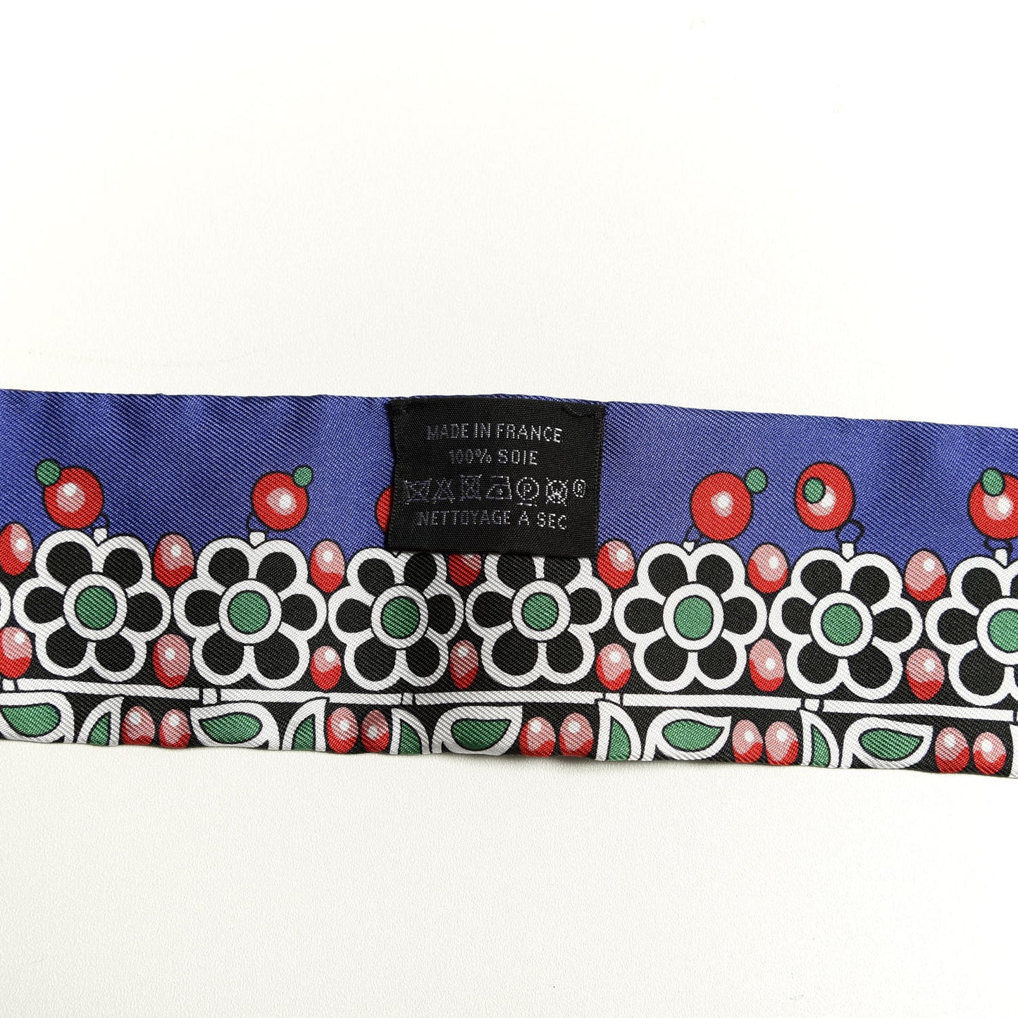 Silk Parures Des Maharajas Twilly Bordeaux Violet