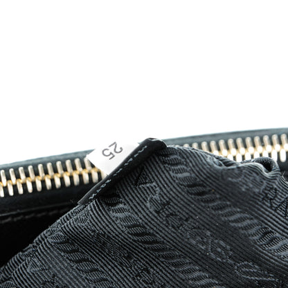 Prada Saffiano Small Galleria Double Zip Tote Black 8 of 8