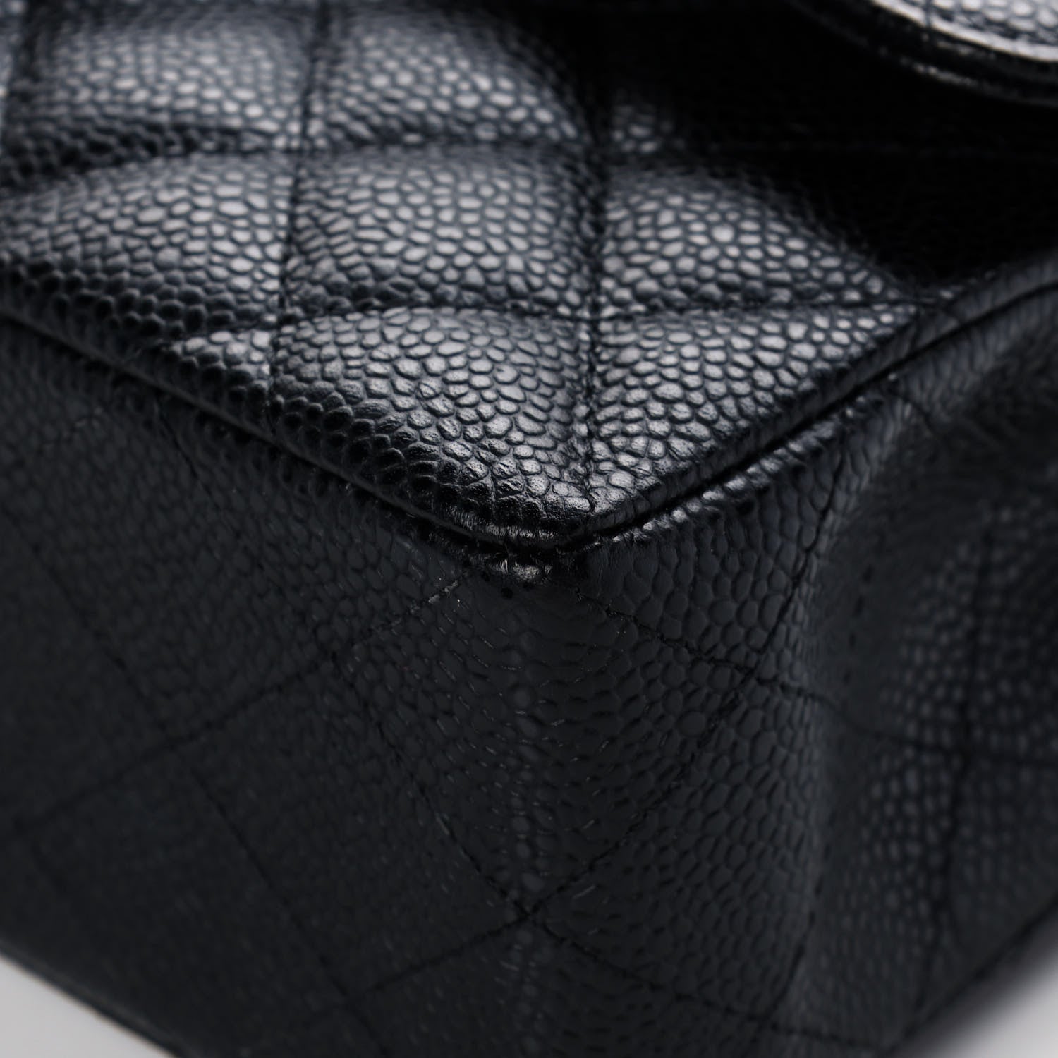 Chanel Caviar Quilted Small Double Flap Black 10 of 12
