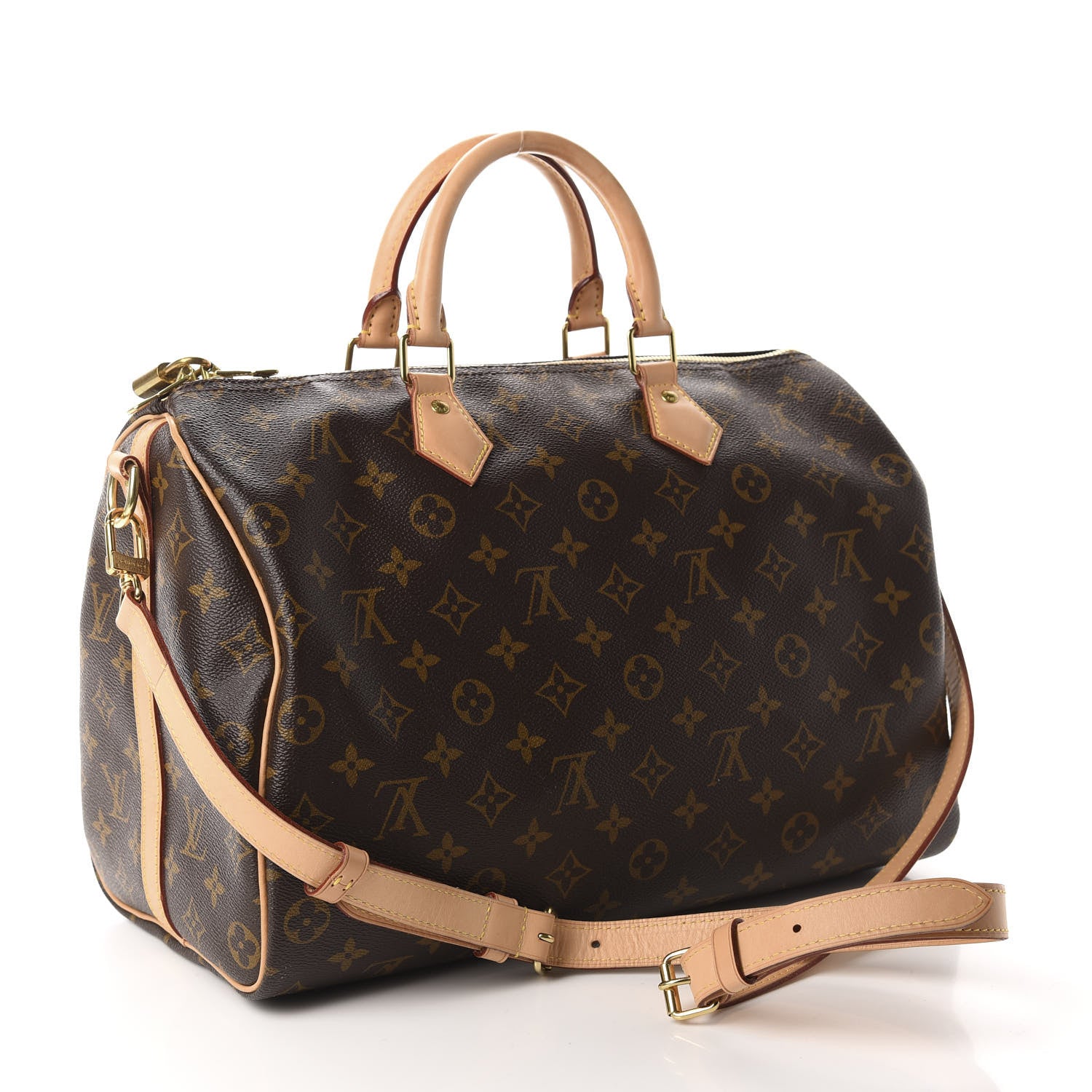 Louis Vuitton Monogram Speedy Bandouliere 35 3 of 10