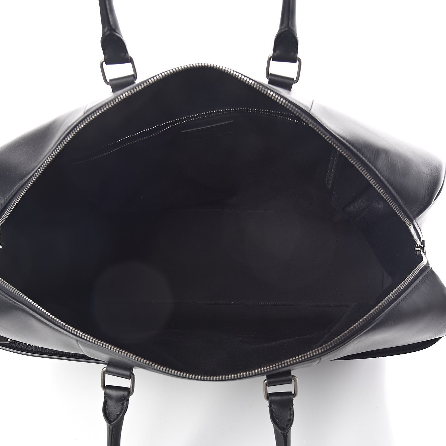 Saint Laurent Calfskin Classic Duffle 24 Black 5 of 9