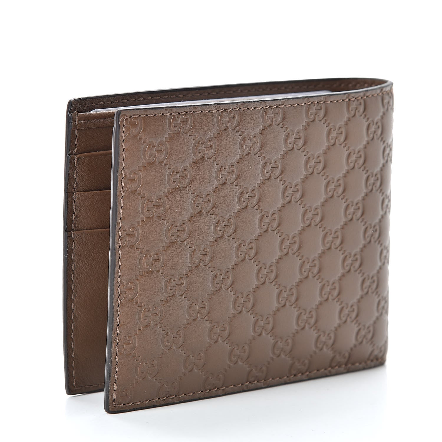 Gucci Microguccissima Bi-Fold Wallet Acero 3 of 8