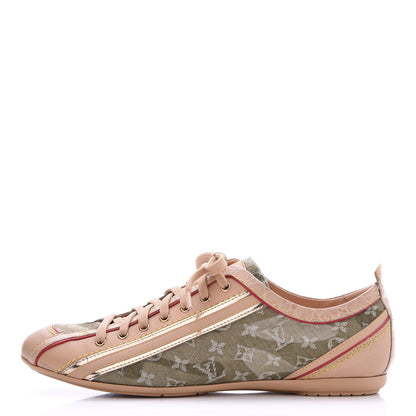 Louis Vuitton Monogramouflage Crocodile Embossed Sneakers 37 1 of 11