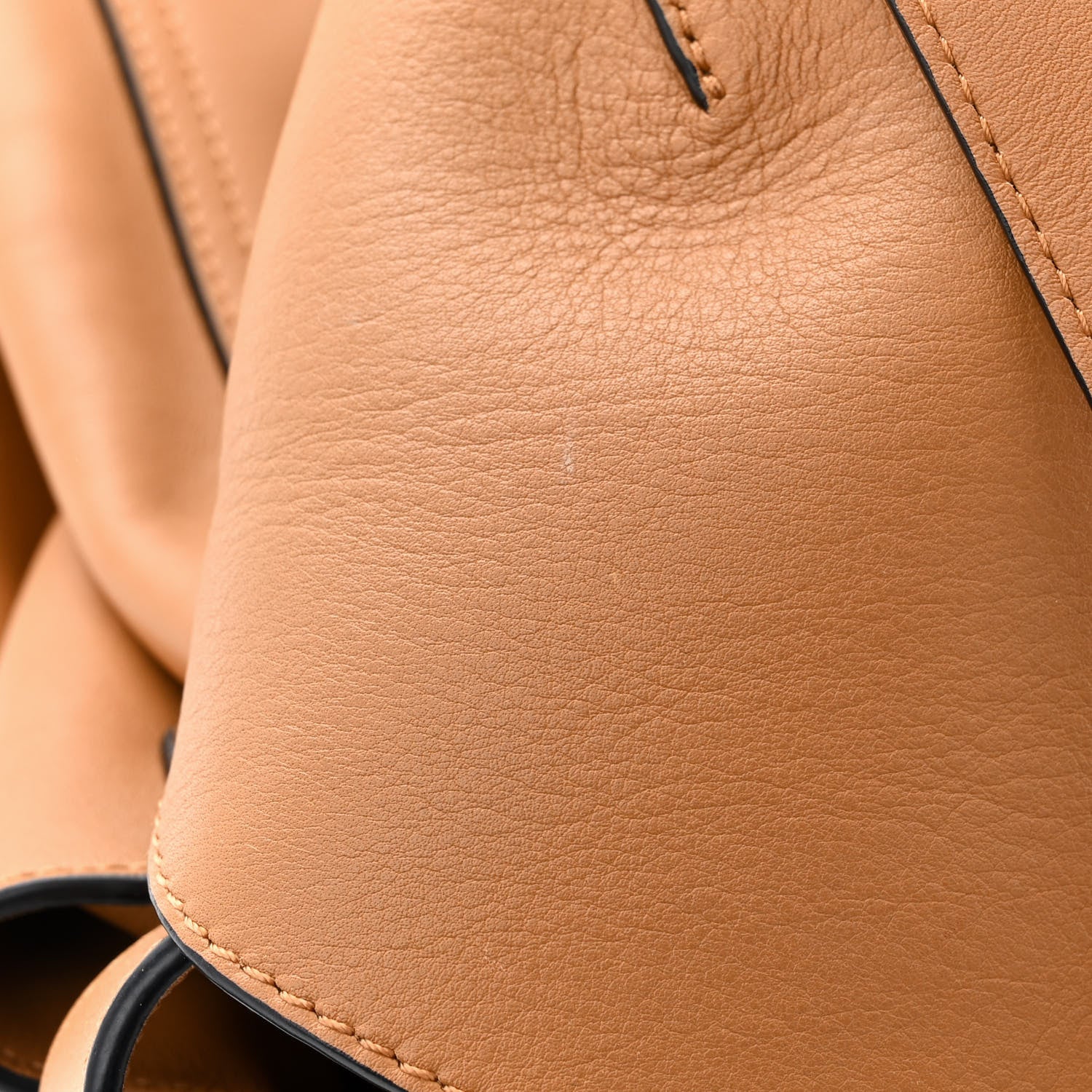 Loewe Calfskin Belt Backpack Tan 12 of 12