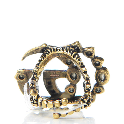 Gucci Crystal Double G Ring 6.5 Multicolor 3 of 4
