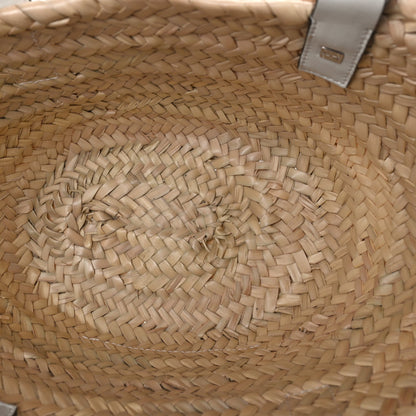 Loewe Raffia Mini Basket Tote Bag Natural White Natural white 5 of 9