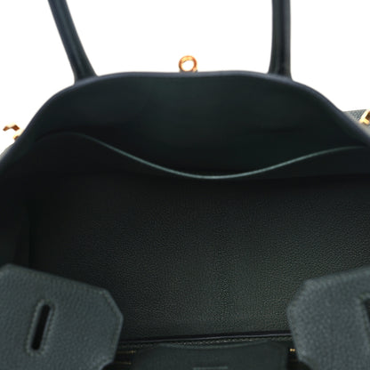 Hermes Togo Birkin 35 Vert Fonce 4 of 11