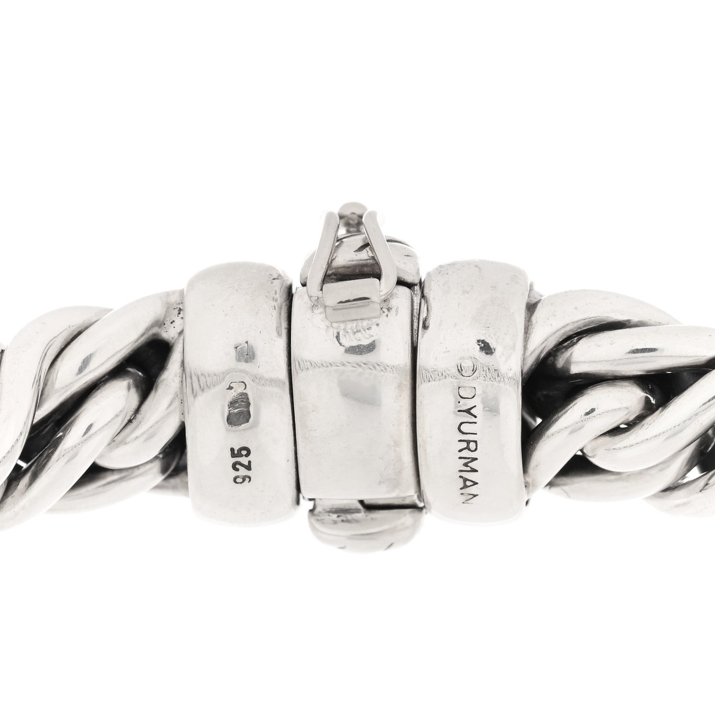 Sterling Silver Diamond X Wheat Chain Bracelet