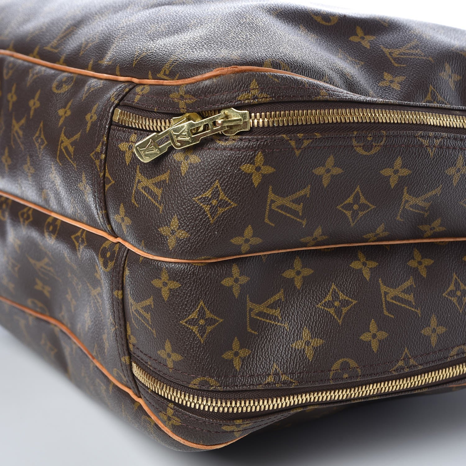 Louis Vuitton Monogram Alize 2 Compartment Luggage Travel Bag 12 of 23