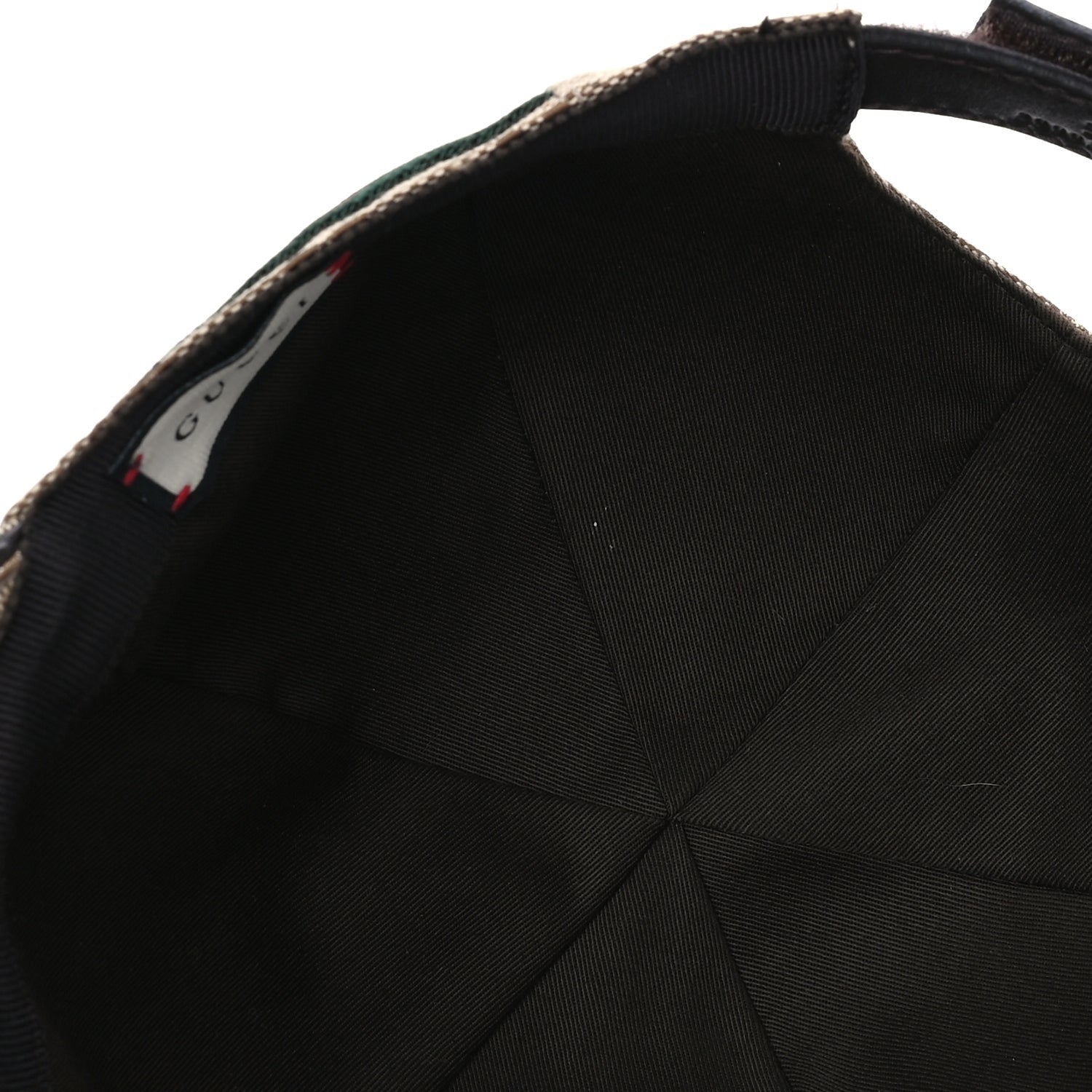 Gucci Monogram Web Baseball Hat XS  Beige Cocoa 6 of 7