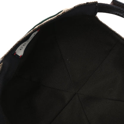Gucci Monogram Web Baseball Hat XS  Beige Cocoa 6 of 7