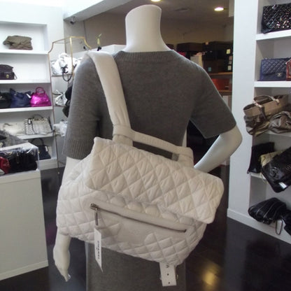 Chanel Nylon Coco Cocoon Backpack White 2 of 10
