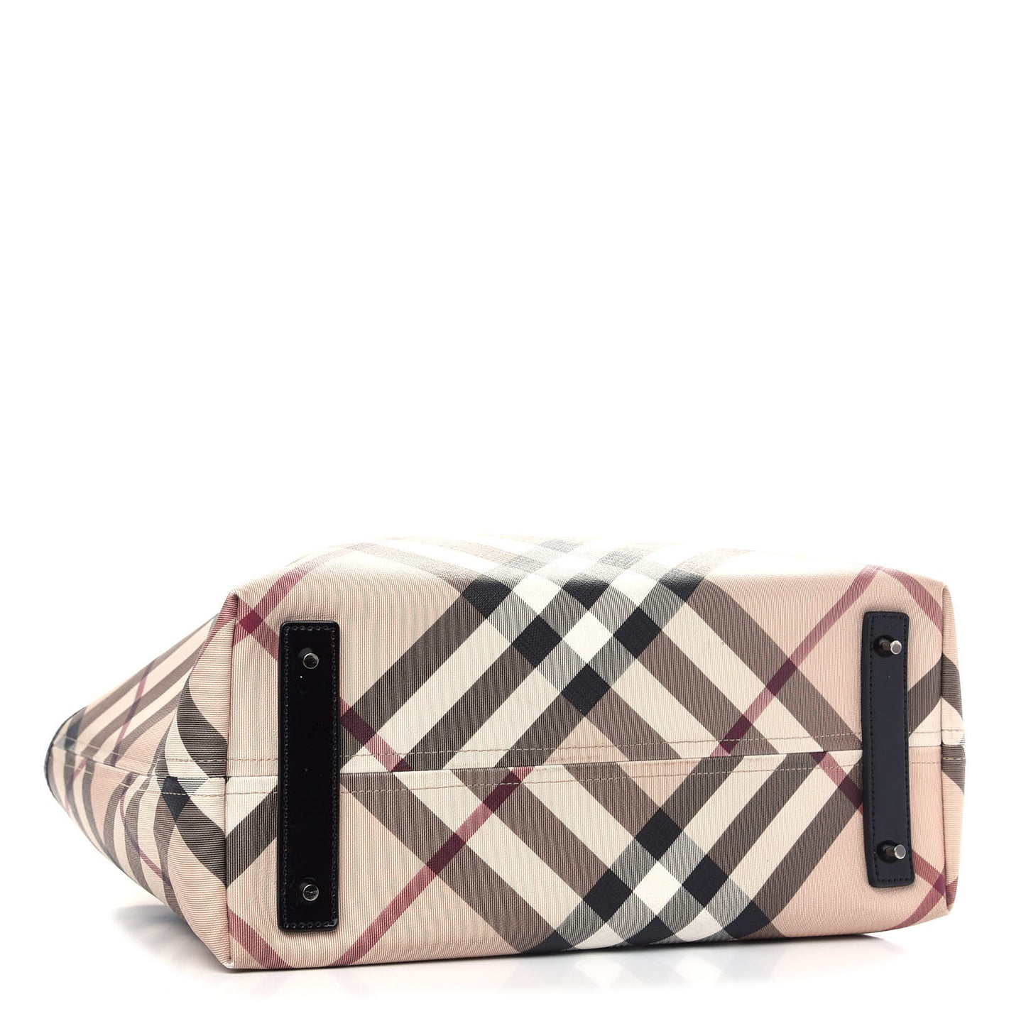 Nova Check Large Nickie Tote Black